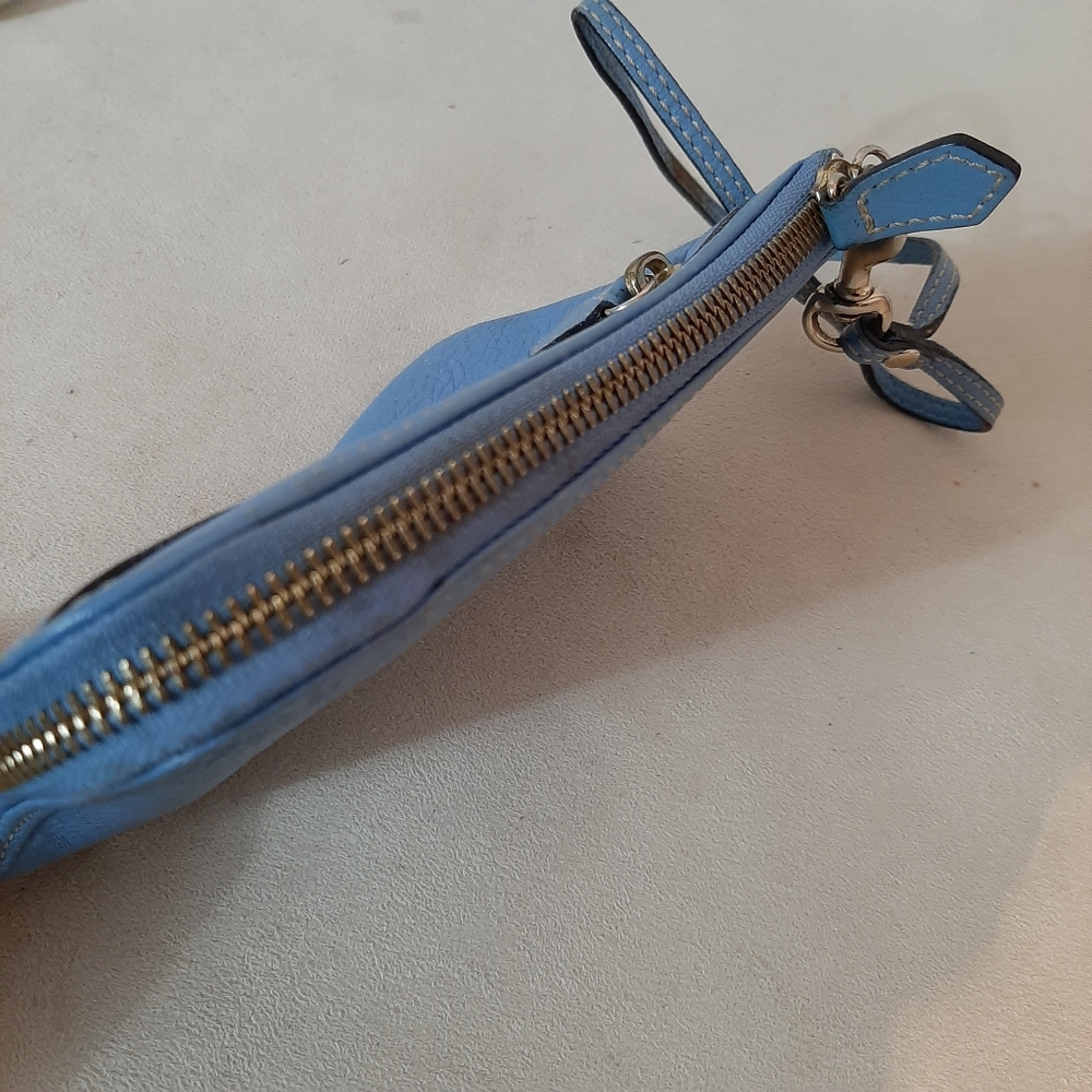 Dooney Bourke Blue Wristlet Bag - Picture 10 of 16